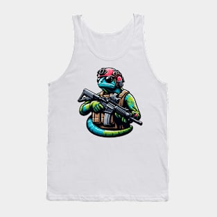 Tactical Cameleon Mastery Tee: Where Style Meets Stealth Tank Top